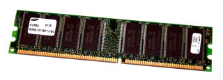 256 MB DDR-RAM 184-pin PC-2100U non-ECC  Samsung M368L3313BT1-CB0