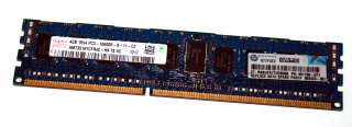 4 GB DDR3-RAM Registered ECC 1Rx4 PC3-10600R Hynix HMT351R7CFR4C-H9 T8 AC   nicht für PC!