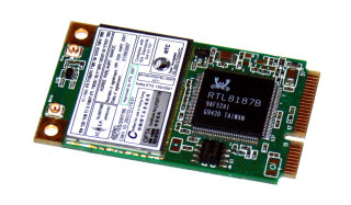 MiniPCIe WLAN Netzwerkadapter RTL8187B (2,4GHz, 54 Mbps)