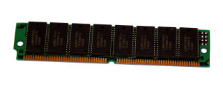 16 MB EDO-RAM 72-pin PS/2 Simm non-Parity 60 ns  Chips: 8x Mitsubishi M5M417805DJ-6S
