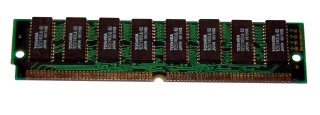 16 MB FPM-RAM 72-pin PS/2 Simm non-Parity 60 ns Chips: 8x Toshiba TC517400JL-60