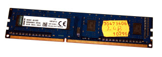 2 GB DDR3-RAM 240-pin PC3-12800U non-ECC 1,5V  CL11  Kingston KVR16N11/2