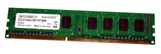 1 GB DDR3-RAM 240-pin PC3-8500U non-ECC CL7 Swissbit SGU01G64A1BF1MT-BBR