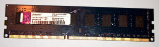 2 GB DDR3-RAM 240-pin PC3-10600U non-ECC  Kingston ACR256X64D3U1333C9
