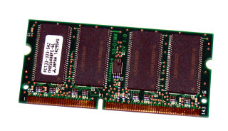 64 MB SO-DIMM 144-pin SD-RAM PC-133  Mitsubishi MH8S64AQFC-6L