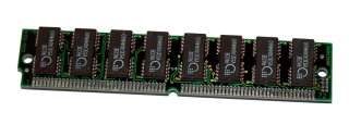 8 MB FPM-RAM 72-pin non-Parity PS/2 Simm 60 ns  Chips:16x Mosel Vitelic V53C404HK60