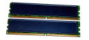 4 GB DDR2-RAM-Kit (2 x 2 GB) 240-pin PC2-8500U non-ECC...