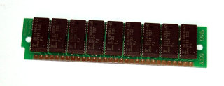 1 MB Simm 30-pin Parity 60 ns 9-Chip 1Mx9  Chips: 9x Fujitsu 81C1000A-60