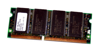 64 MB SO-DIMM 144-pin SD-RAM Laptop-Memory PC-66  NEC MC-402L-A10B