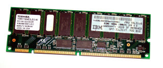 512 MB SD-RAM 168-pin PC-100R Registered-ECC Toshiba THMY7264E0LEG-80