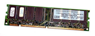 128 MB SD-RAM 168-pin PC-133  non-ECC  CL3  Mitsubishi MH16S64DAMD-6