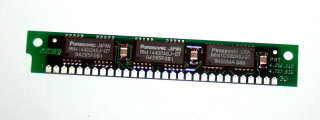 1 MB Simm 30-pin 70 ns 3-Chip 1Mx9 Parity (Chips:2x Panasonic MN414400ASJ-07 + 1x MN41C1000ASJ-07)