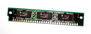 1 MB Simm 30-pin Parity 70 ns 3-Chip 1Mx9  Chips: 2x ACT TM514400AJ-7 + 1x TM511000AJ-7)