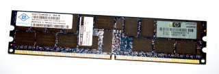 4 GB DDR2-RAM 240-pin Registered-ECC 2Rx4 PC2-5300P  Nanya NT4GT72U4ND0BV-3C