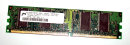 256 MB DDR-RAM 184-pin PC-3200U non-ECC  CL3  Micron...