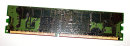 256 MB DDR-RAM 184-pin PC-3200U non-ECC  CL3  Micron...
