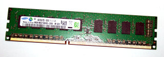 4 GB DDR3-RAM 240-pin 2Rx8 PC3-12800E ECC-Memory 1,5V Samsung M391B5273DH0-CK0
