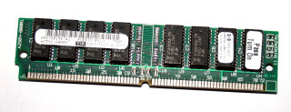 8 MB FPM-RAM 72-pin 2Mx32 non-Parity PS/2 Simm 70 ns  HP A2586-60001  1818-5623