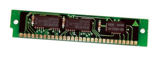 256 kB Simm 30-pin 70 ns 3-Chip 256kx9  (Chips: 2x Siemens HYB514256BJ-70 + 1x NMBS AAA2801J-06)