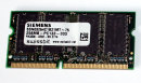 256 MB SO-DIMM PC-133 SD-RAM Laptop-Memory  Siemens...