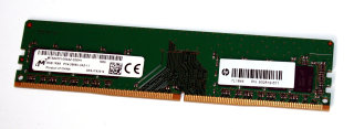 8 GB DDR4-RAM 288-pin DDR4-2666V PC4-21300 non-ECC CL19  Micron MTA8ATF1G64AZ-2G6H1