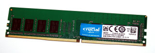 4 GB DDR4-RAM 288-pin PC4-17000 non-ECC 2133MHz  1,2V  CL15   Crucial CT4G4DFS8213.C8FBR2