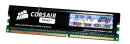 1 GB DDR-RAM 184-pin XMS-Memory PC-3200U non-ECC  Corsair...