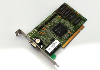 PCI-Grafikkarte  ELSA Winner 1000/T2D  S3 Trio64V2/DX 86C775, 2 MB EDO-RAM