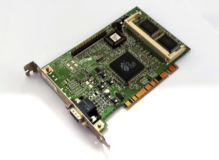 PCI-Grafikkarte ATI XPert @ Work 3D Rage Pro PCI, 4 MB SG-RAM, PN 109-41900-00 / 1024190102 511227