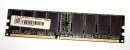 512 MB DDR-RAM 184-pin PC-2700U non-ECC DDR333  Mustang M2064644406N