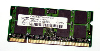 1 GB DDR2-RAM 200-pin 2Rx8 PC2-5300S   Aeneon AET760SD00-30DA98Z