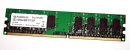 1 GB DDR2-RAM 240-pin PC2-5300U non-ECC  Swissbit...