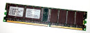 512 MB DDR-RAM PC-3200U nonECC 400 MHz (CSX)  für...