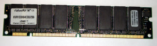 256 MB SD-RAM 168-pin PC-133U non-ECC  Kingston KVR133X64C3Q/256   9905121   double-sided