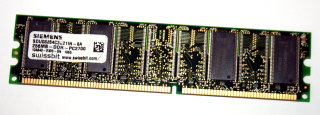 256 MB DDR-RAM 184-pin PC-2700U non-ECC  Siemens SDU03264C3B21IN-6A