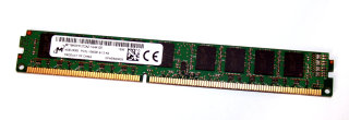 4 GB DDR3-RAM 240-pin ECC-Memory 2Rx8 PC3L-10600E 1,35V  Micron MT18KDF51272AZ-1G4K1ZE