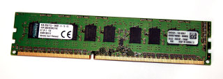 8 GB DDR3 RAM (1 x 8 GB) 240-pin ECC-Memory PC3-10600E  Kingston KVR1333D3E9SK2/16G   9965525-146.A00LF