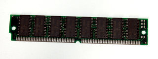 16 MB EDO-RAM 72-pin non-Parity PS/2 Simm 60 ns  Chips: 8x Hyundai HY5117404BT-60