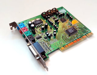 PCI-Soundkarte  Creative Soundblaster PCI 128   Model: CT4700 /  Soundchip Creative 5507