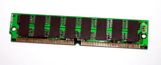 8 MB FPM-RAM 72-pin non-Parity PS/2 Simm 60 ns  Chips: 16x Hyundai HY514400ALT-60