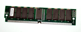 16 MB FPM-RAM 72-pin Parity PS/2 Simm 60 ns  Chips: 8x OKI M5117400D-60SJ + 1x Mitsubishi M5M417500DJ-6