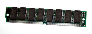 16 MB FPM-RAM 72-pin non-Parity PS/2 Simm 60 ns  Chips: 8x Samsung KM44C4000CK-6