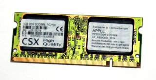 1 GB DDR-RAM 200-pin SO-DIMM PC-2700S CSX AP_PB042004_1024   for APPLE