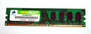 2 GB DDR2-RAM 240-pin PC2-5300U non-ECC CL5  Corsair...
