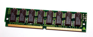 8 MB FPM-RAM 72-pin non-Parity PS/2 Simm 70 ns  Chips:16x Siemens HYB514400BJ-70