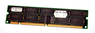 64 MB FPM DIMM 168-pin Buffered-ECC 3,3V  60 ns   Samsung KMM372V803AS-6U