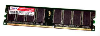 1 GB DDR-RAM 184-pin PC-3200U nonECC  VDATA MDGVD6G3I4750D1E58