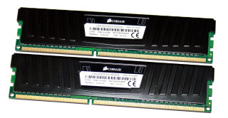 8 GB DDR3 RAM Kit (2x4GB) PC3-12800U CL9 Vengeance LP Corsair CML8GX3M2A1600C9