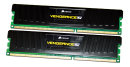 8 GB DDR3 RAM Kit (2x4GB) PC3-12800U CL9 Vengeance LP...