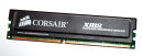 1 GB DDR-RAM 184-pin XMS PC-3200U non-ECC CL2 Corsair CMX1024-3200C2  XMS3202v1.6